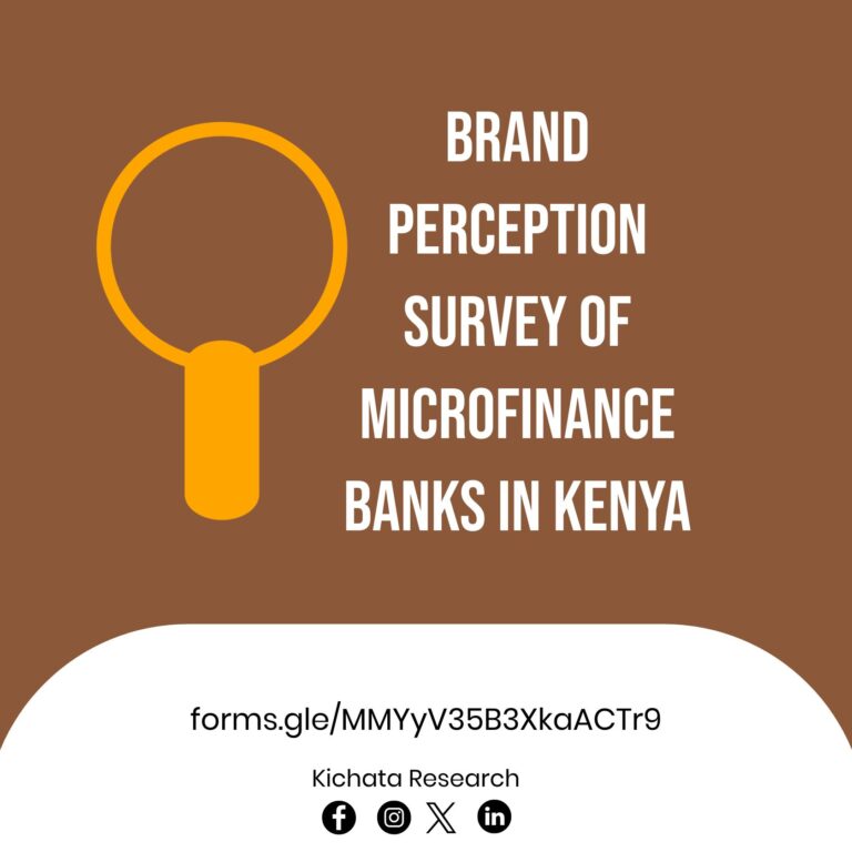 Understanding the Microfinance Sector in Kenya: A Brand Perception Survey